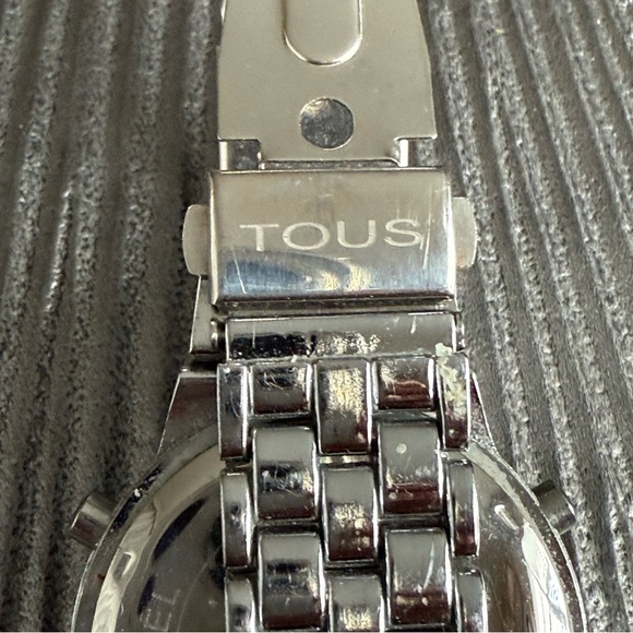 Tous D-Bear Digital Watch silver IP Stainless Steel Bracelet - Picture 4 of 4